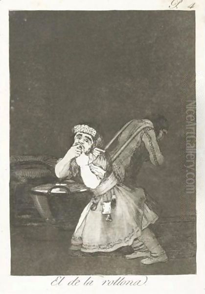 Los Caprichos Plates Oil Painting by Francisco Goya Fuendetodos
