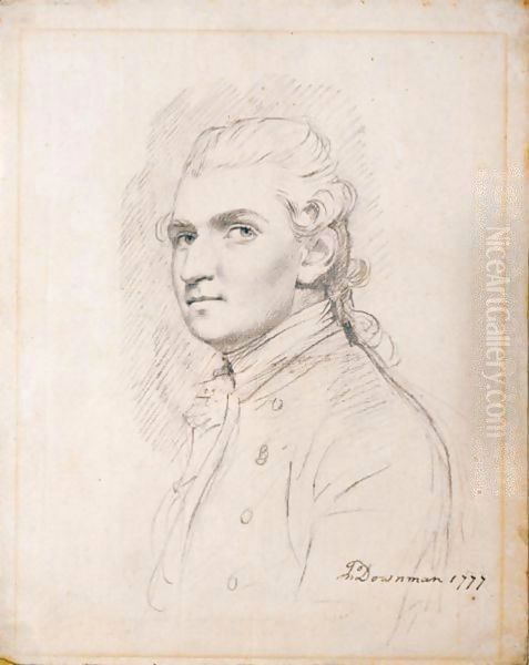 Portrait of a gentleman Oil Painting by Unknown Painter