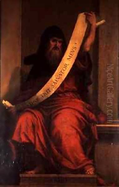 Prophet Job Oil Painting by Fra Bartolommeo della Porta