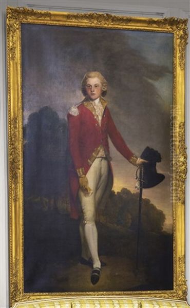 Portrait Of Aubrey, Earl Of Burford, Later 6th Duke Of St. Albans (1765 - 1815) Oil Painting by Lemuel-Francis Abbott