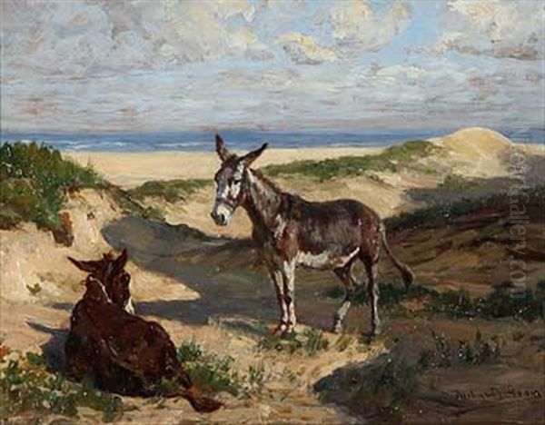 In Den Dunen Oil Painting by Richard Benno Adam