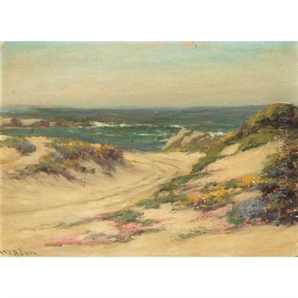Flowering Dunes Oil Painting by William C. Adam