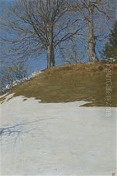 Vorfruhling Oil Painting by Jean Affeltranger