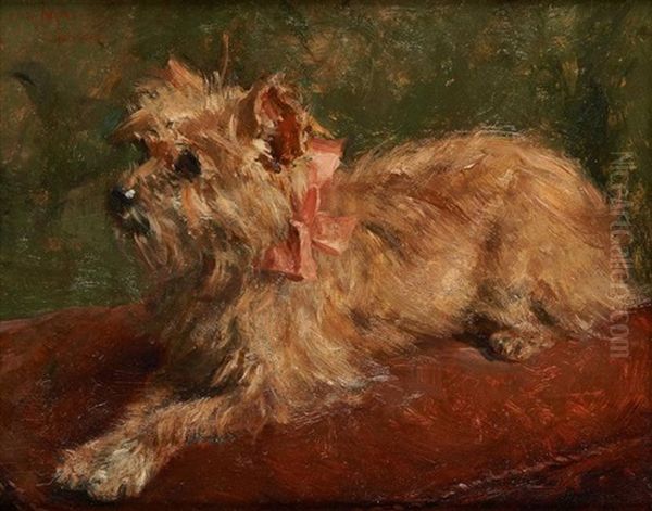 May Au Noeud Rose Oil Painting by Leo Van Aken
