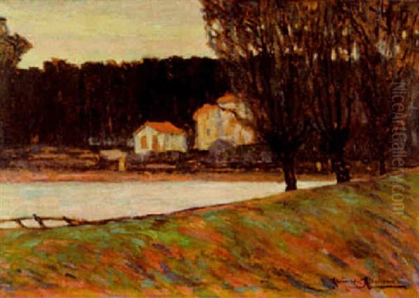 Paysage Oil Painting by Alexandre Altmann
