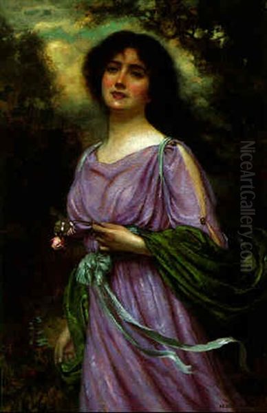 The Young Beauty Oil Painting by Abbey Altson