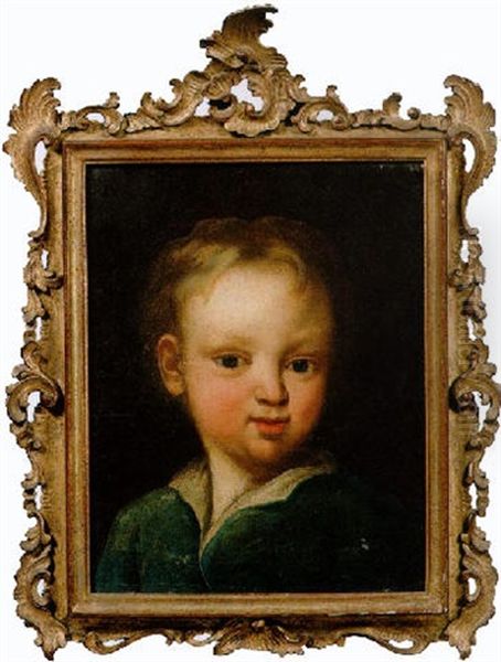 Fanciullo Oil Painting by Antonio Mercurio Amorosi