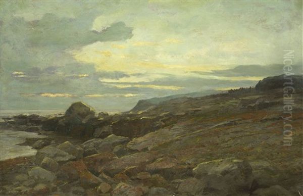 Kustenlandschaft Oil Painting by Anders Andersen-Lundby
