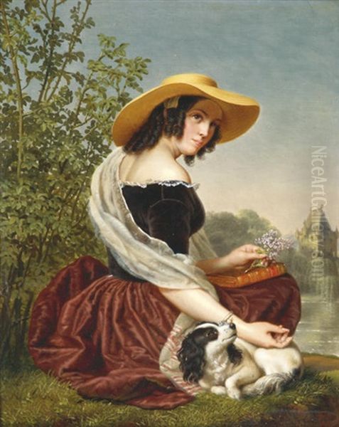 Good Memories Oil Painting by Francois Ange