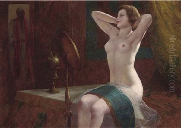 The Harem Beauty Oil Painting by Eugene Ansen-Hofmann