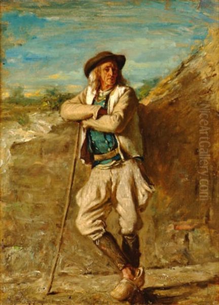 Le Breton Oil Painting by Alexandre Antigna