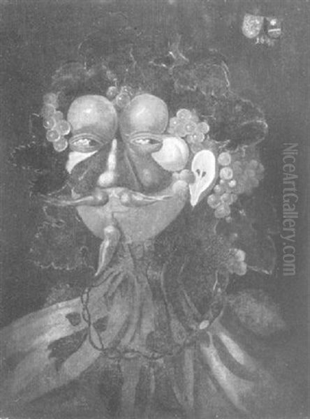 Allegorie Des Herbstes Oil Painting by Giuseppe Arcimboldo