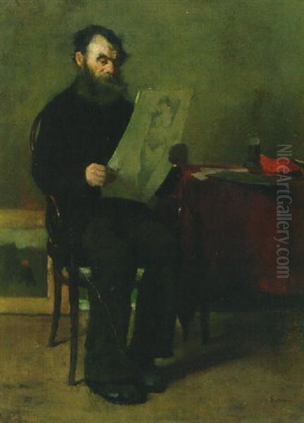 Een Kennersblik Oil Painting by Floris Arntzenius