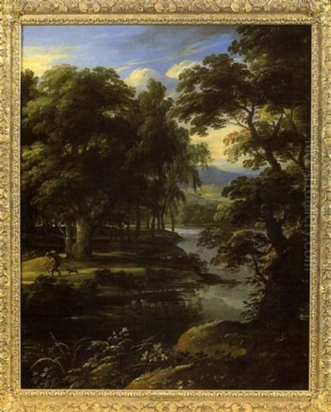 Paysage Forestier Oil Painting by Jacques d' Arthois