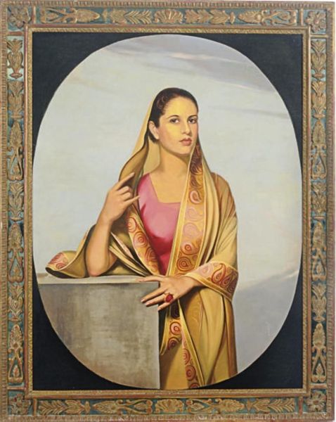 Portrait Of Bachoo Dinshaw Oil Painting by William Acton