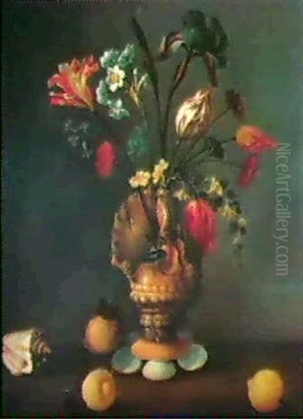 Blumenstilleben Oil Painting by Balthasar Van Der Ast