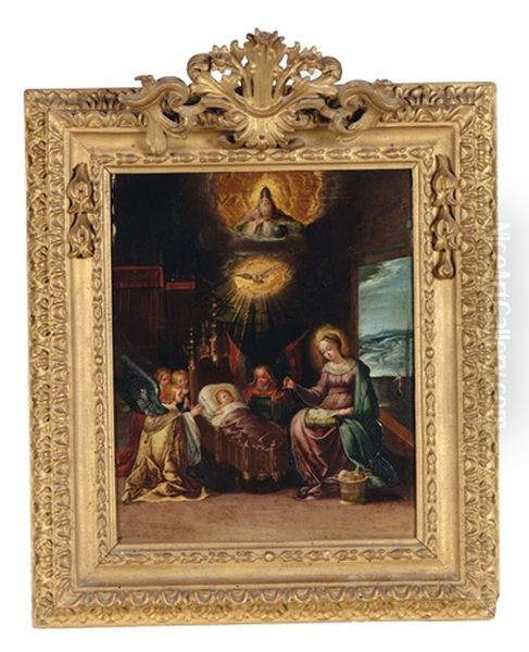 Nativita Oil Painting by Cornelis de Baellieur