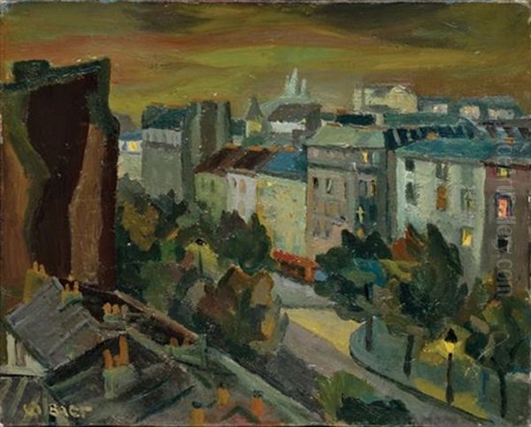 Berlin Oil Painting by Oswald Baer