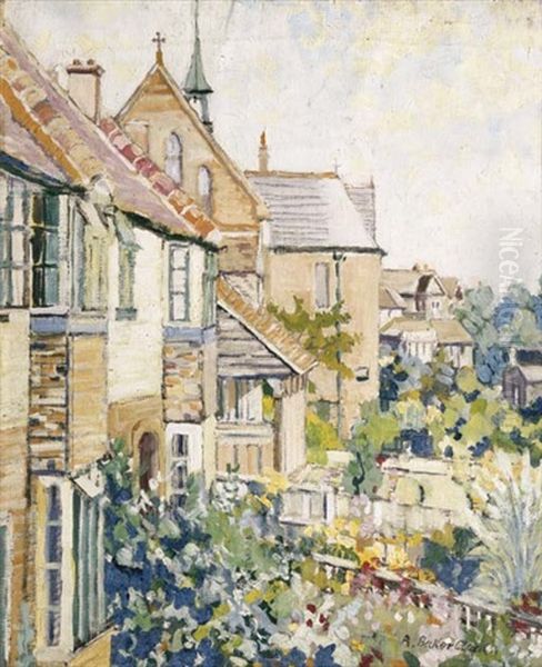 Mill Cottage, Hythe Oil Painting by Arthur Baker-Clack