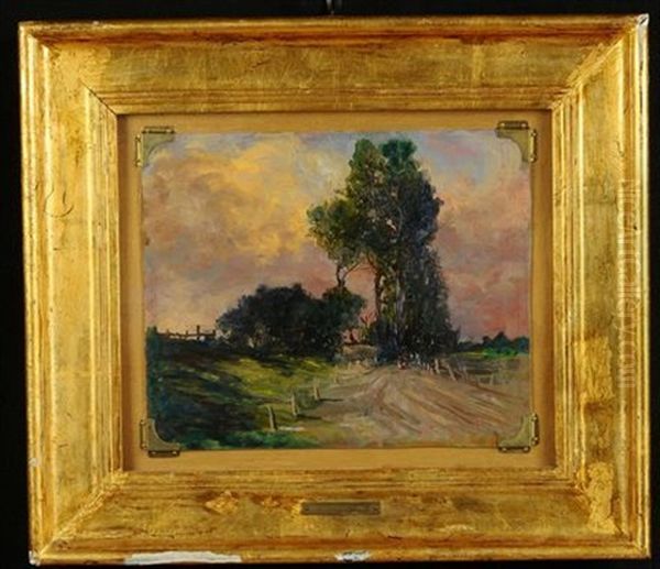Strade Di Campagna Oil Painting by Guglielmo Baldassini