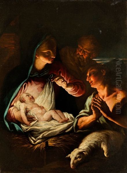 Anbetung Der Hirten Oil Painting by Antonio Balestra