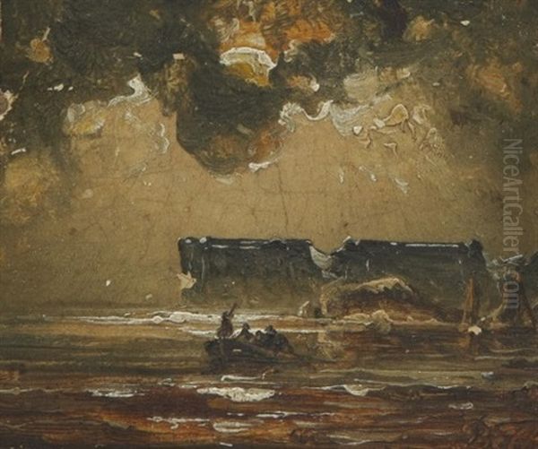 Nordkap Oil Painting by Peder Balke