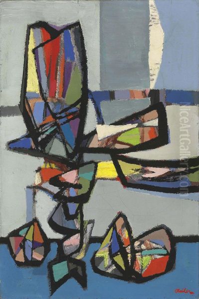 Still Life Oil Painting by Jankel Adler