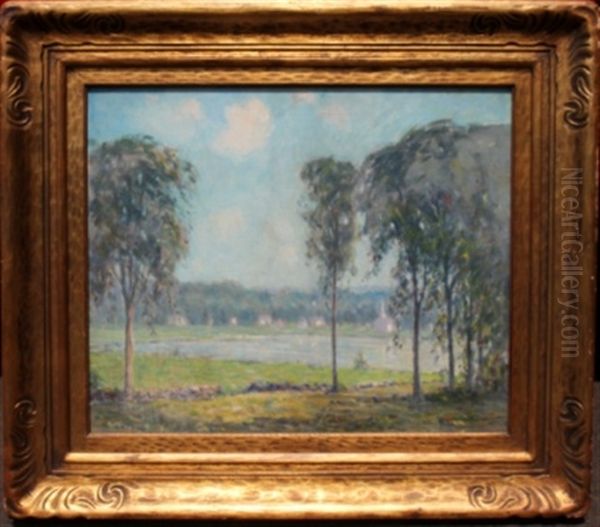 Landscape Oil Painting by Ernest Harrison Barnes