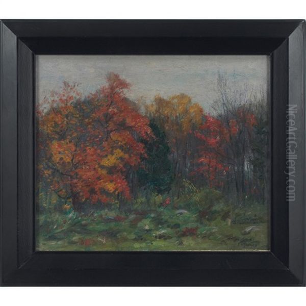 Landscape Oil Painting by Ernest Harrison Barnes