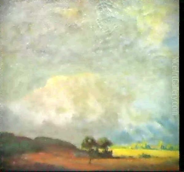 Summer Spots Of Greenery Oil Painting by Wilfred Molson Barnes