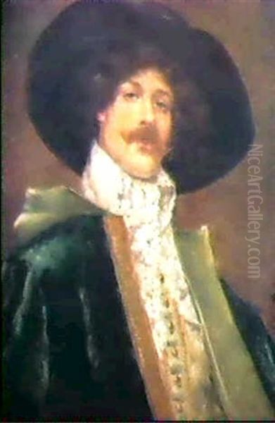 El Mosquetero Oil Painting by Gustave Barrier