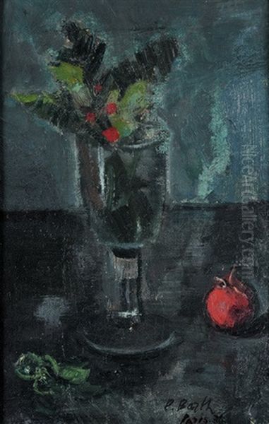 Stillleben I Oil Painting by Paul Basilius Barth