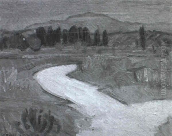 Kreuzweg Oil Painting by Paul Basilius Barth