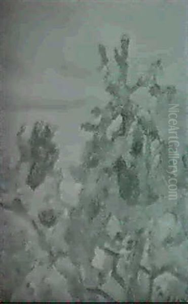 Blick Auf Den Genfersee Oil Painting by Paul Basilius Barth