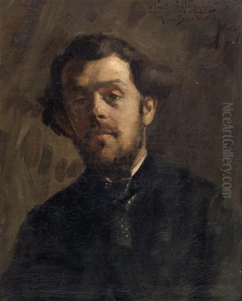 Portrat Eines Kunstlerfreundes Oil Painting by Marius Barthalot