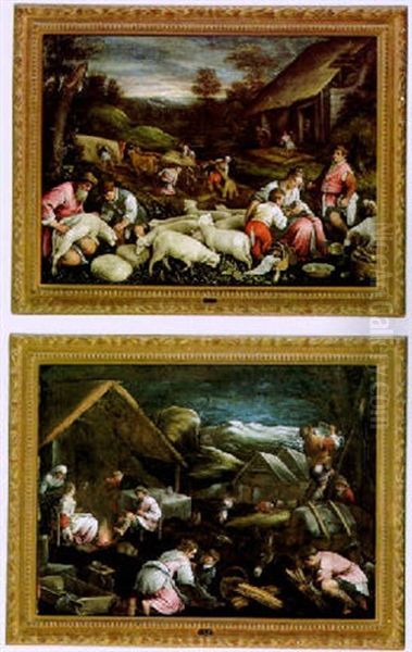 Der Herbst Oil Painting by Leandro da Ponte Bassano