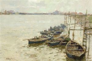 Vue Sur Un Canal