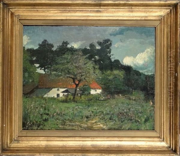 Auderghem Foret De Soignes Oil Painting by Alfred Bastien