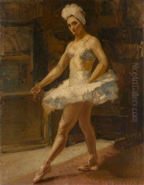 La Danseuse Etoile Oil Painting by Alfred Bastien