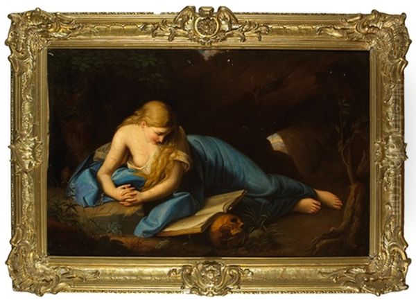 St. Mary Magdalene Oil Painting by Pompeo Gerolamo Batoni