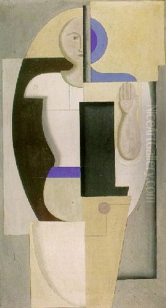 Apoll 1922 Oil Painting by Willi Baumeister