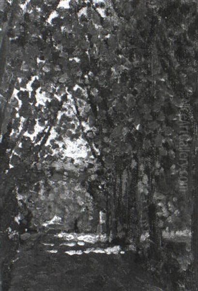 Im Park Oil Painting by Willi Baumeister