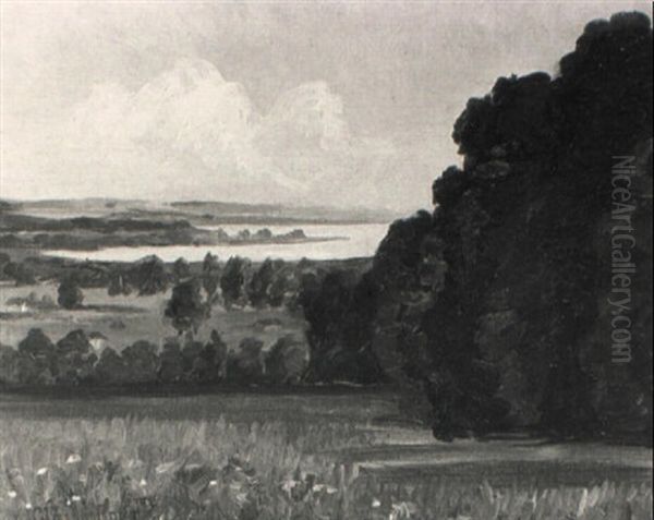 Sommerlandschaft Oil Painting by Clara Princesse de Bayern