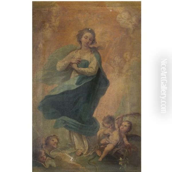 The Immaculate Conception Oil Painting by Francisco Bayeu Y Subias