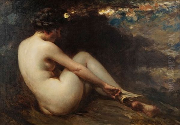 The Awakening Oil Painting by James Carroll Beckwith