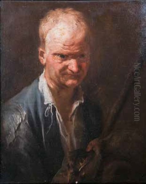 Ritratto Di Pitocco Oil Painting by Pietro Bellotti