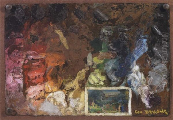Landscape Oil Painting by George Wesley Bellows