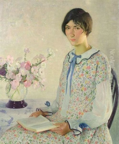 Katherine Oil Painting by Gerrit Beneker