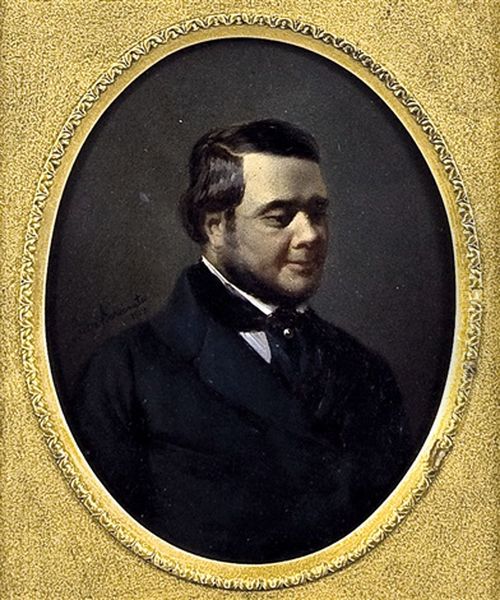 Ritratto Del Conte Giovinazzo Oil Painting by Pietro Benvenuti