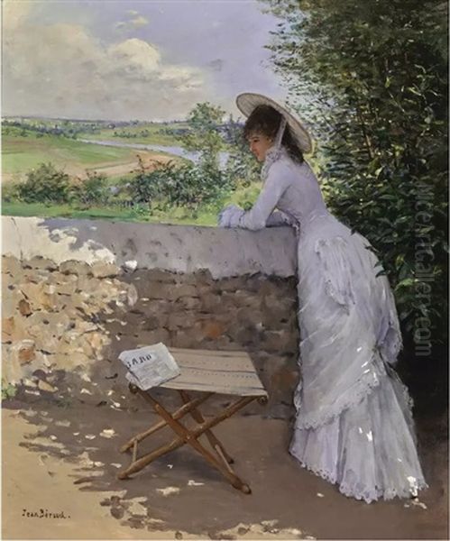 La Virgen Y Santa Ana Oil Painting by Jean Beraud